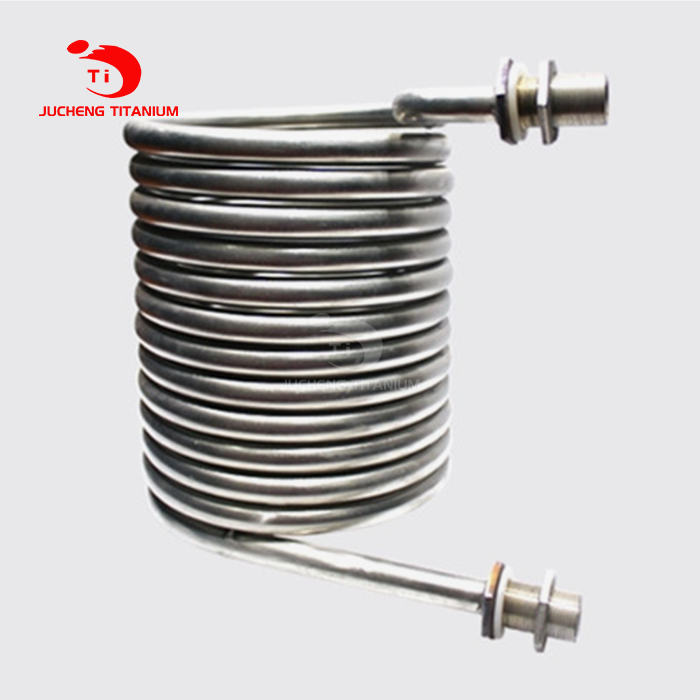 titanium tube coil condenser